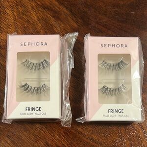 Sephora Fringe Faux Lashes - Dramatic Black